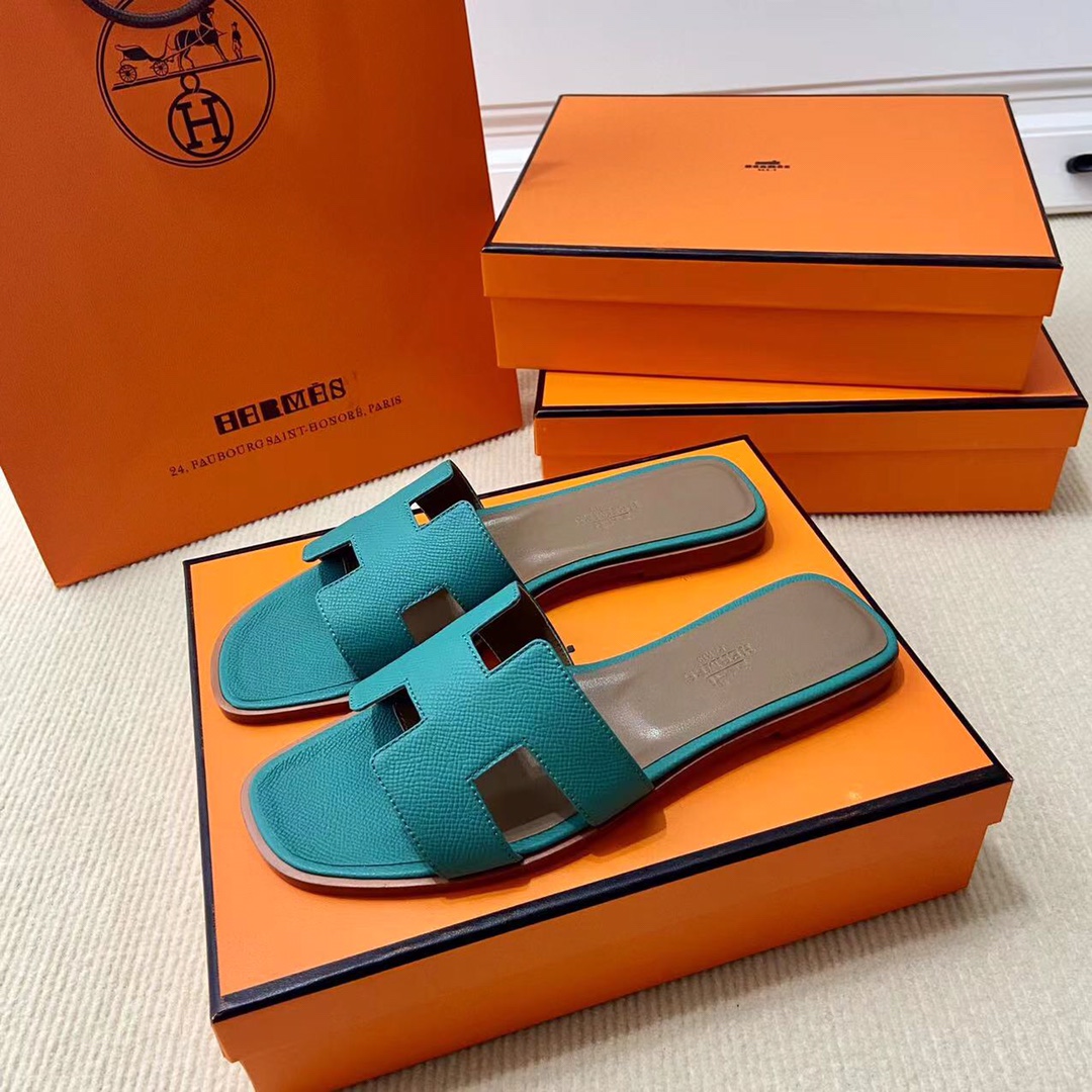 에르메스 올수공 오란 슬리퍼 샌들 앱송 15